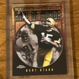 Bart Starr Super Bowl MVP Trading Card